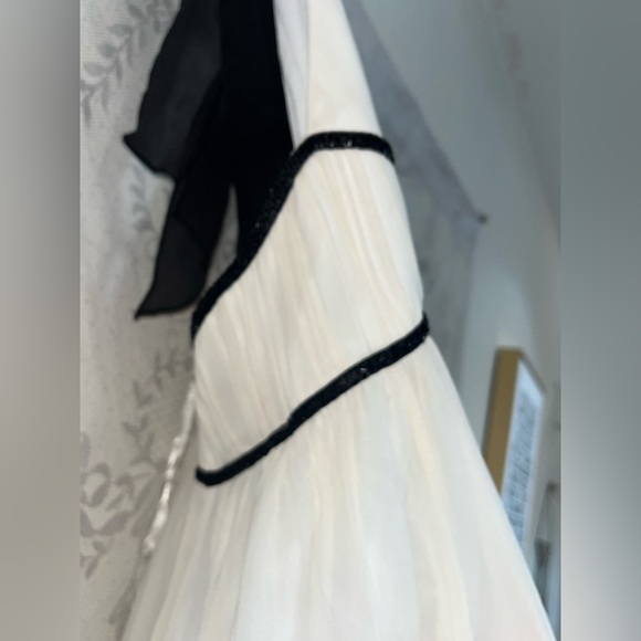 Max & Cleo Black & White Halter Maxi Dress 🌵4 - Picture 11 of 16